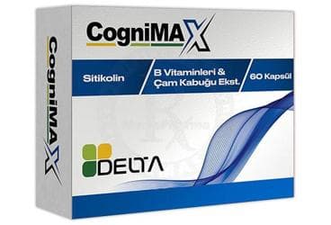 DELTA COGNIMAX TAKVIYE EDICI GIDA 60 kapsül İlaç Görseli