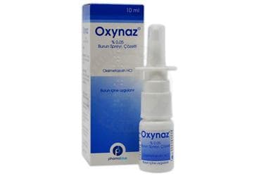 OXYNAZ %0,05 BURUN SPREYI, COZELTI (10 ML) İlaç Görseli