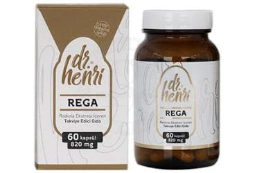 DR HENRI PHYTOPHARMA REGA RODIOLA EKSTRESI ICEREN TAKVIYE EDICI GIDA 820 mg 60 kapsül İlaç Görseli