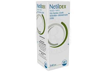 NETILDEX %0.3+%0.1 GOZ DAMLASI, COZELTI (5 ML) İlaç Görseli