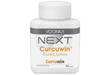 VOONKA NEXT CURCUWIN TAKVIYE EDICI GIDA 375 mg 32 tablet İlaç Görseli
