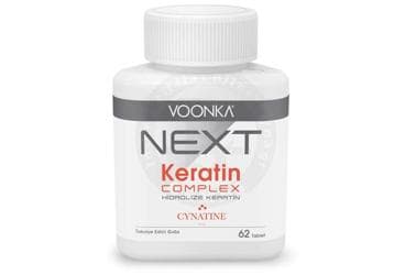 VOONKA NEXT KERATIN COMPLEX TAKVIYE EDICI GIDA 62 tablet İlaç Görseli