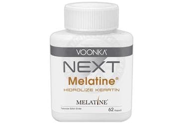 VOONKA NEXT MELATINE HIDROLIZE KERATIN TAKVIYE EDICI GIDA 62 kapsül İlaç Görseli