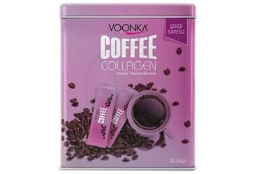 VOONKA COFFEE COLLAGEN KOLLAJEN ICEREN KAHVE KREMA AROMALI TAKVIYE EDICI GIDA 30 saşe İlaç Görseli