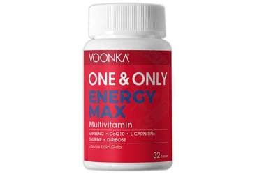 VOONKA ONE & ONLY ENERGY MAX TAKVIYE EDICI GIDA 32 tablet İlaç Görseli