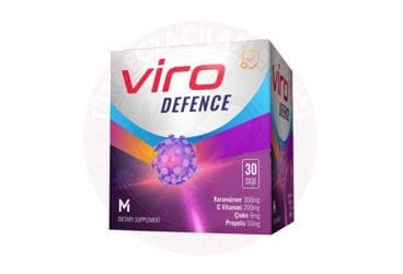 VIRO DEFENCE KARAMURVER, C VITAMINI, CINKO, PROPOLIS ICEREN TAKVIYE EDICI GIDA 30 saşe İlaç Görseli