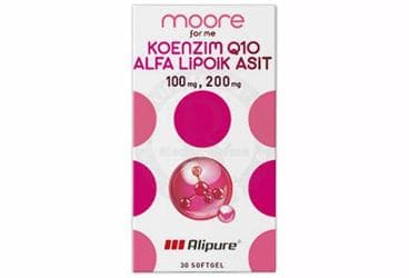 MOORE KOENZIM Q10 & ALFA LIPOIK ASIT TAKVIYE EDICI GIDA 30 kapsül İlaç Görseli