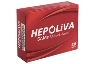 HEPOLIVA TABLET SAME,SILIMARIN, KOLIN ICEREN TAKVIYE EDICI GIDA 20 tablet İlaç Görseli