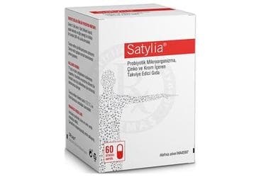 SATYLIA PROBIYOTIK MIKROORGANIZMA, CINKO VE KROM ICEREN TAKVIYE EDICI GIDA KAPSUL 60 kapsül İlaç Görseli