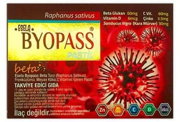 ESELA BYOPASS BETA PASTIL 12 pastil İlaç Görseli