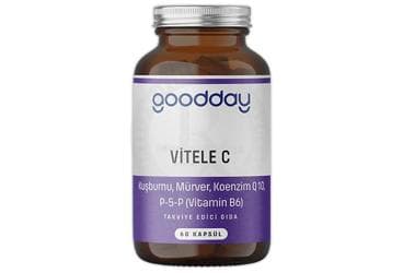 GOODDAY VITELE C TAKVIYE EDICI GIDA 60 kapsül İlaç Görseli