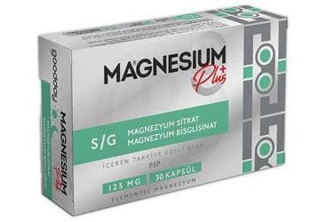 GOODDAY MAGNESIUM PLUS S/G TAKVIYE EDICI GIDA 60 kapsül İlaç Görseli