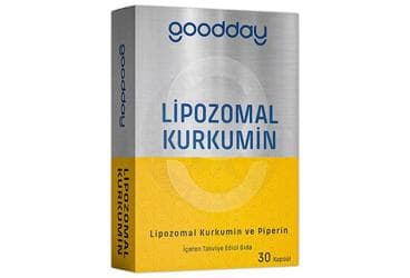 GOODDAY LIPOZOMAL KURKUMIN ICEREN TAKVIYE EDICI GIDA KAPSUL 30 kapsül İlaç Görseli