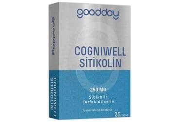 GOODDAY COGNIWELL SITIKOLIN ICEREN TAKVIYE EDICI GIDA TABLET 30 tablet İlaç Görseli