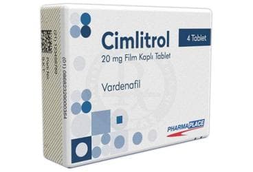 CIMLITROL 20 MG FILM KAPLI TABLET (4TB) İlaç Görseli