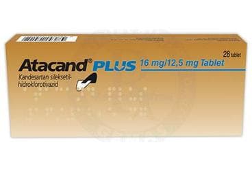 ATACAND PLUS 16 MG/12,5 MG 28 TABLET İlaç Görseli