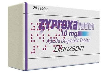 ZYPREXA VELOTAB 10 MG 28 AGIZDA DAGILABILIR TABLET İlaç Görseli