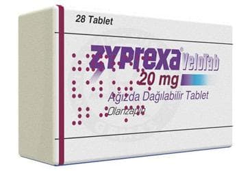 ZYPREXA VELOTAB 20 MG 28 AGIZDA DAGILABILIR TABLET İlaç Görseli