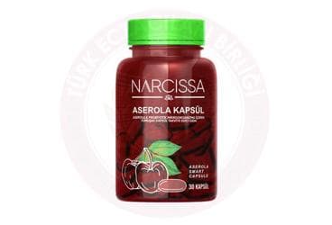 NARCISSA ASEROLA PROBIYOTIK ICEREN TAKVIYE EDICI GIDA KAPSUL 30 kapsül İlaç Görseli