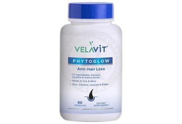 VELAVIT PHYTOGLOW ANTI-HAIR LOSS TAKVIYE EDICI GIDA 60 kapsül İlaç Görseli