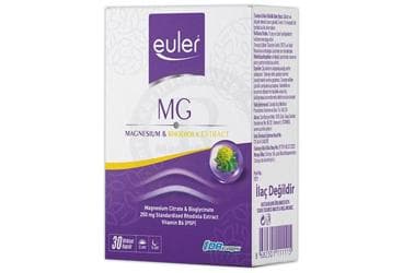 EULER MG TAKVIYE EDICI GIDA 30 kapsül İlaç Görseli