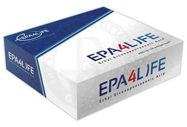 EPA 4 LIFE ETHYL EICOSAPENTAENOIC ACID KAPSUL 120 kapsül İlaç Görseli