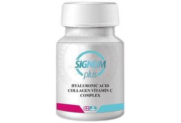 SIGNUM PLUS HYALURONIC ACID COLLAGEN VITAMIN C COMPLEX TAKVIYE EDICI GIDA 30 tablet İlaç Görseli