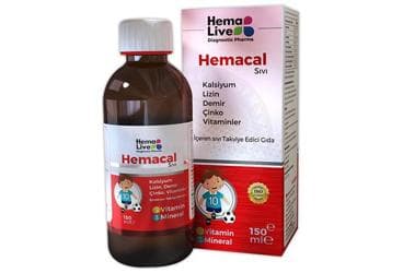 HEMACAL SIVI TAKVIYE EDICI GIDA 150 ml İlaç Görseli