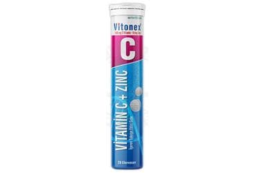 VITONEC VITAMIN C + ZINC ICEREN TAKVIYE EDICI GIDA 20 tablet İlaç Görseli