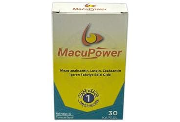 MACUPOWER TAKVIYE EDICI GIDA KAPSUL 30 kapsül İlaç Görseli