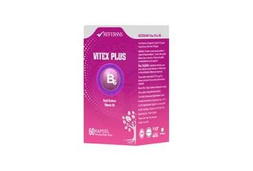 REFERANS NUTRA VITEX PLUS B6 TAKVIYE EDICI GIDA 60 kapsül İlaç Görseli