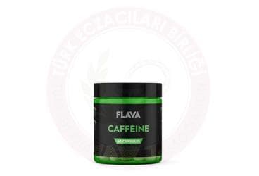 FLAVA KAFEIN ICEREN TAKVIYE EDICI GIDA 455 mg 60 kapsül İlaç Görseli
