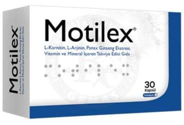 MOTILEX TAKVIYE EDICI GIDA KAPSUL 30 kapsül İlaç Görseli