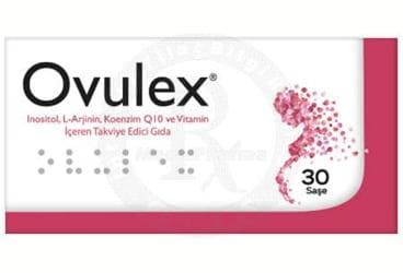 OVULEX TAKVIYE EDICI GIDA SASE 30 saşe İlaç Görseli