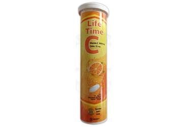 LIFE TIME VITAMIN C EFERVESAN TABLET 1000 mg 16 efervesan tablet İlaç Görseli