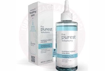 THE PUREST SOLUTIONS CANLANDIRICI VE GOZENEK SIKILASTIRICI GLIKOLIK ASIT MAVI TONIK 200 ml İlaç Görseli