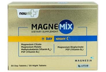 NOUPLUS MAGNEMIX TAKVIYE EDICI GIDA 60 tablet İlaç Görseli