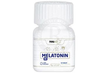 NOUPLUS MELATONIN VE B6 ICEREN TAKVIYE EDICI GIDA TABLET 10 tablet İlaç Görseli