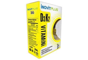 INOVIT PLUS VITAMIN D3 VE VITAMIN K2 ICEREN SIVI TAKVIYE EDICI GIDA 20 ml şişe İlaç Görseli