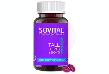 SOVITAL TALL GIRLS AND BOYS TAKVIYE EDICI GIDA 60 kapsül İlaç Görseli