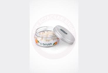 T-BRUSH PORTAKAL AROMALI EFERVESAN DIS MACUNU TABLETI - FLORURSUZ 90 tablet İlaç Görseli