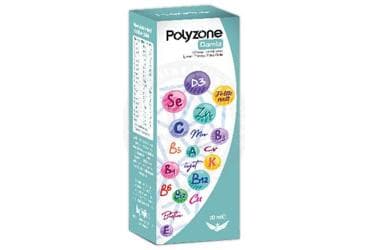 POLYZONE DAMLA VITAMIN VE MINERAL ICEREN TAKVIYE EDICI GIDA 30 ml şişe İlaç Görseli