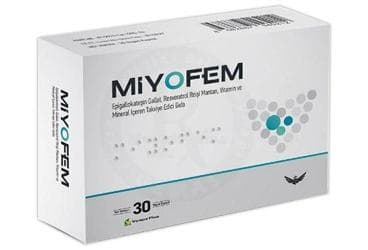 MIYOFEM TAKVIYE EDICI GIDA 30 kapsül İlaç Görseli