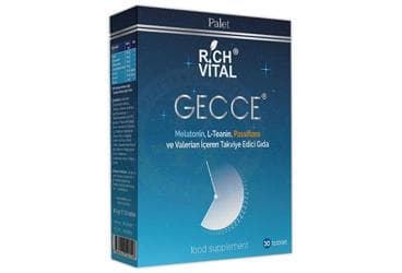 RICH VITAL GECCE TAKVIYE EDICI GIDA TABLET 30 tablet İlaç Görseli