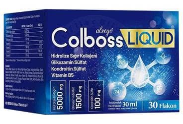 ALSEGO COLBOSS LIKIT TAKVIYE EDICI GIDA 30 flakon İlaç Görseli