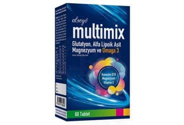 ALSEGO MULTIMIX TAKVIYE EDICI GIDA 60 tablet İlaç Görseli