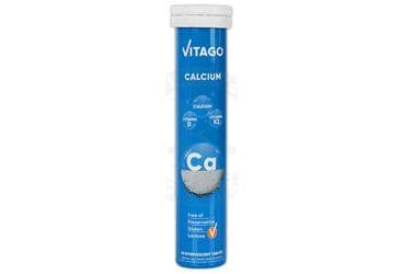 VITAGO PROKALSIYUM, VITAMIN D, VITAMIN K2 ICEREN TAKVIYE EDICI GIDA 20 tablet İlaç Görseli