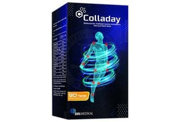 COLLADAY GLUKOZAMIN KOLLAJEN KOMPLEKS ICEREN TAKVIYE EDICI GIDA 90 tablet İlaç Görseli