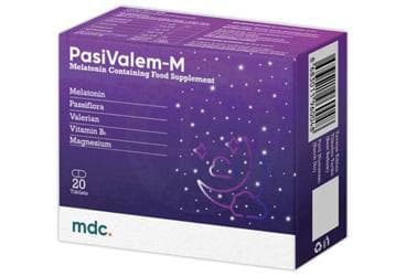 PASIVALEM-M MELATONIN ICEREN TAKVIYE EDICI GIDA 20 tablet İlaç Görseli