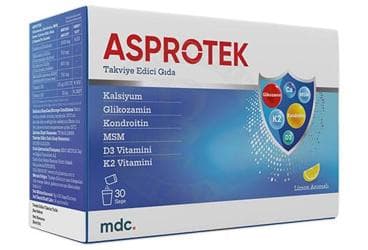 ASPROTEK TAKVIYE EDICI GIDA 30 saşe İlaç Görseli